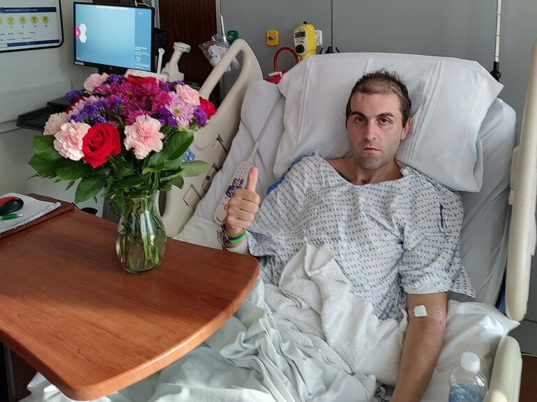 Photo of Codey Vargas in Kessler Institute for Rehabilitation - West Orange.
